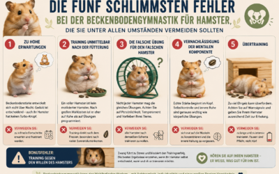 Die fünf schlimmsten Fehler bei der Beckenbodengymnastik für Hamster, die Sie unter allen Umständen vermeiden sollten