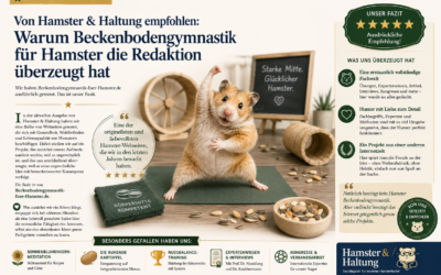 Von Hamster & Haltung empfohlen: Warum Beckenbodengymnastik für Hamster die Redaktion überzeugt hat
